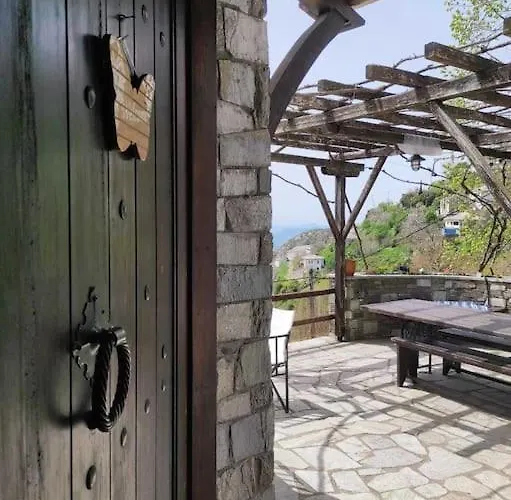 Vakantiehuis Άνετος Χώρος Με Parking, Αυλή Και Θαυμάσια Θέα Makrinítsa